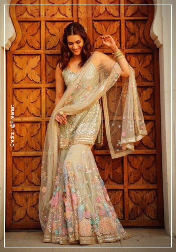 Kriti Sanon in sharara set