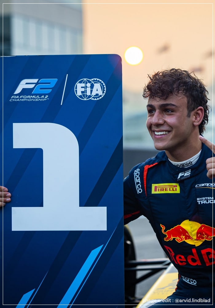 Arvid Lindblad, the youngest F1 score holder