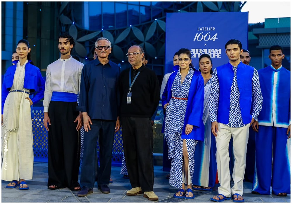 Abraham and Thakore at the Lakme Fashion Week x FDCI