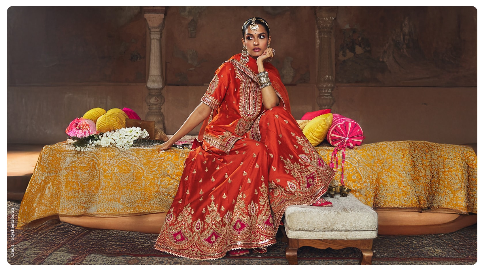 Red & Orange Hanuman Jayanti 2026 Outfits