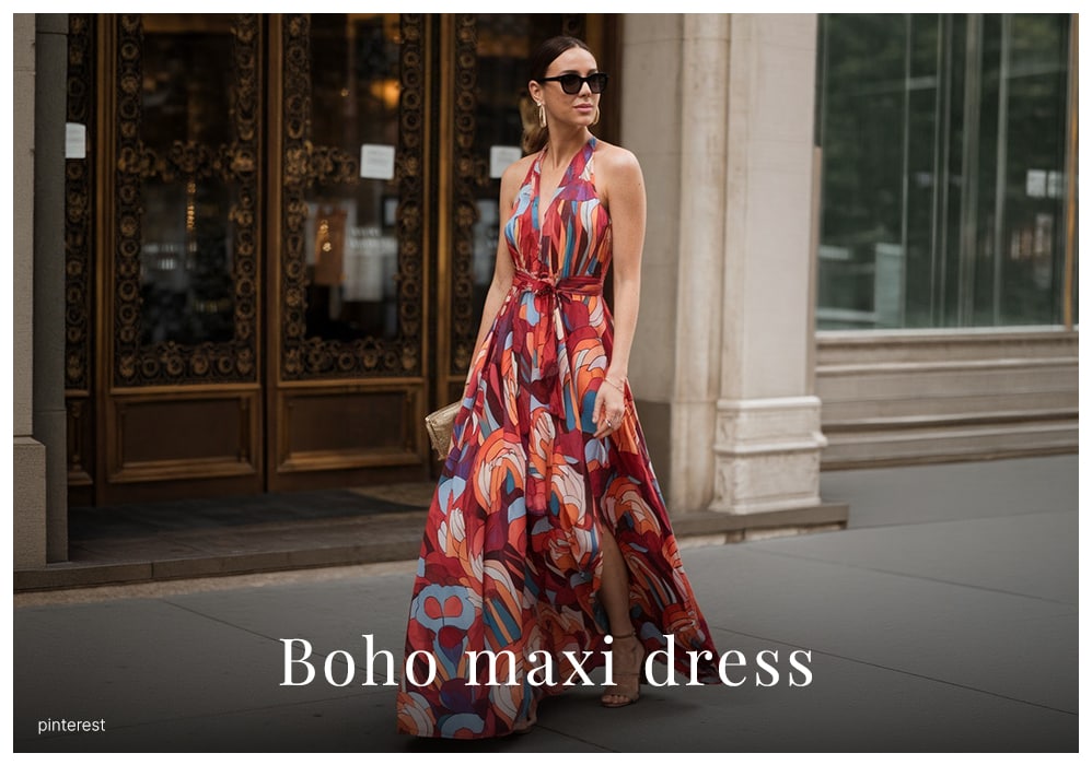 Boho chic maxis