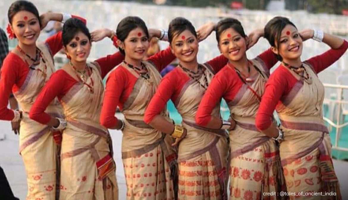 Rongali Bihu outfits