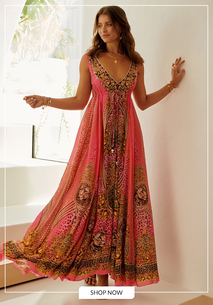 Boho Chic maxi at Aza Fashions