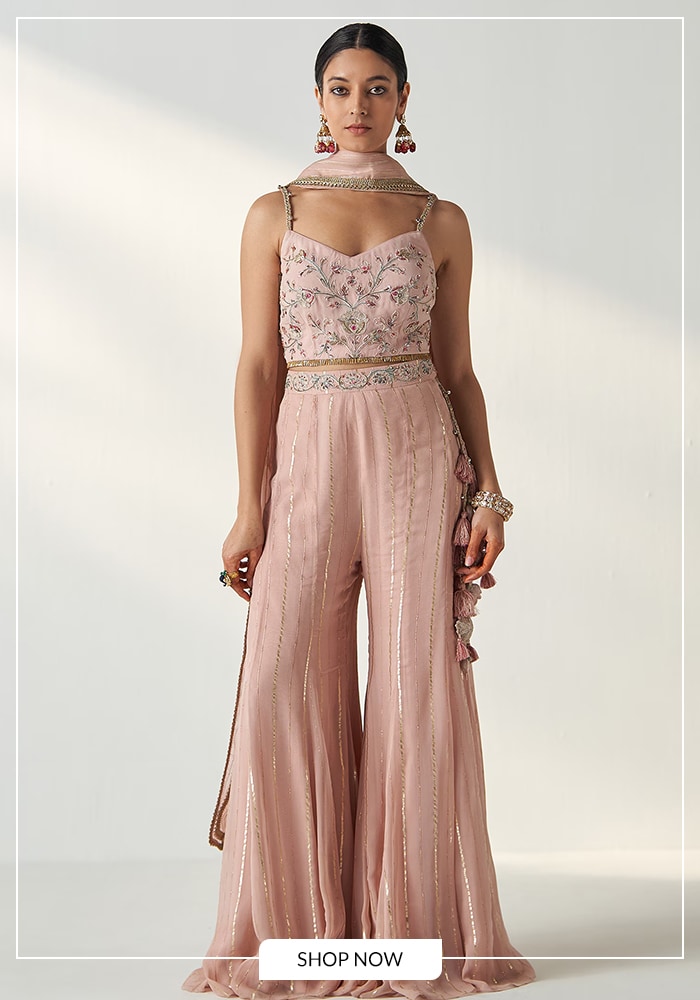 With Sharara or Suit Sets: Go Effortless 