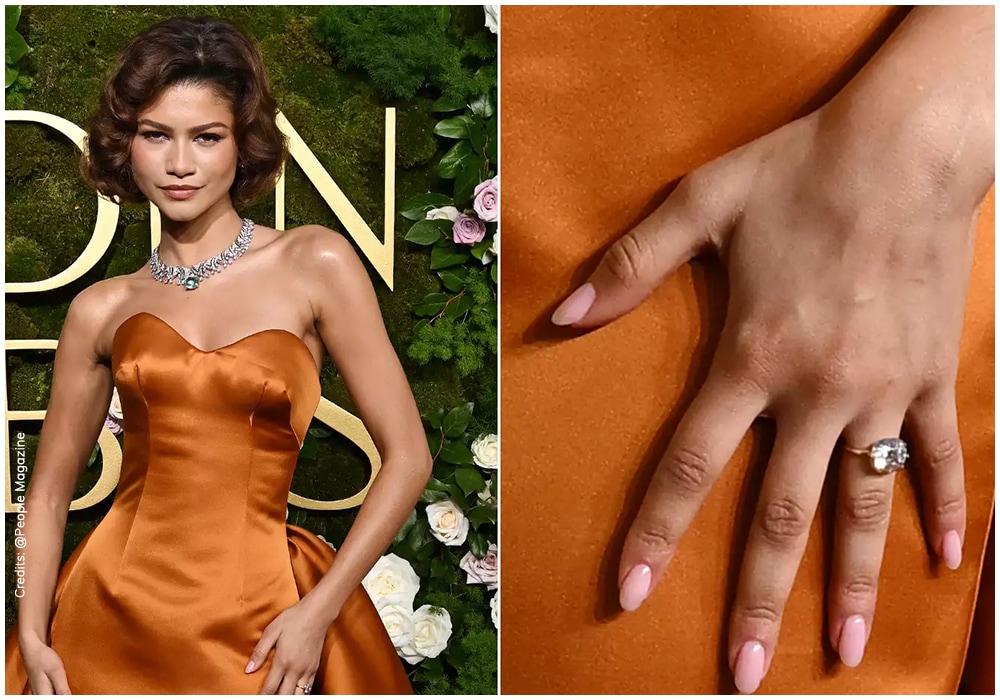 Zendaya at Golden Globes awards