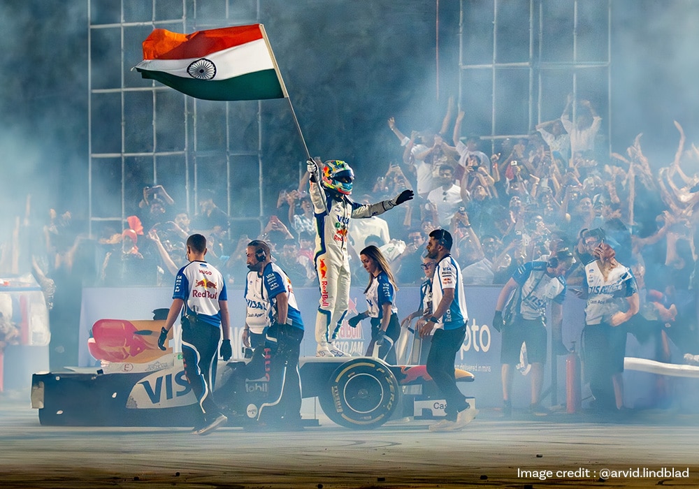 Arvid Lindblad in F1 debut