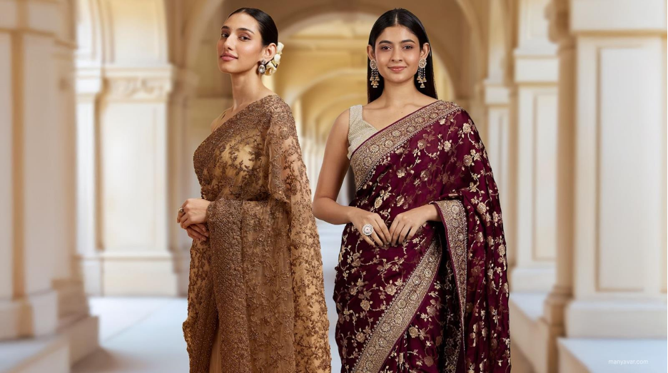 Ultimate Guide to Choosing Your Perfect Reception Saree