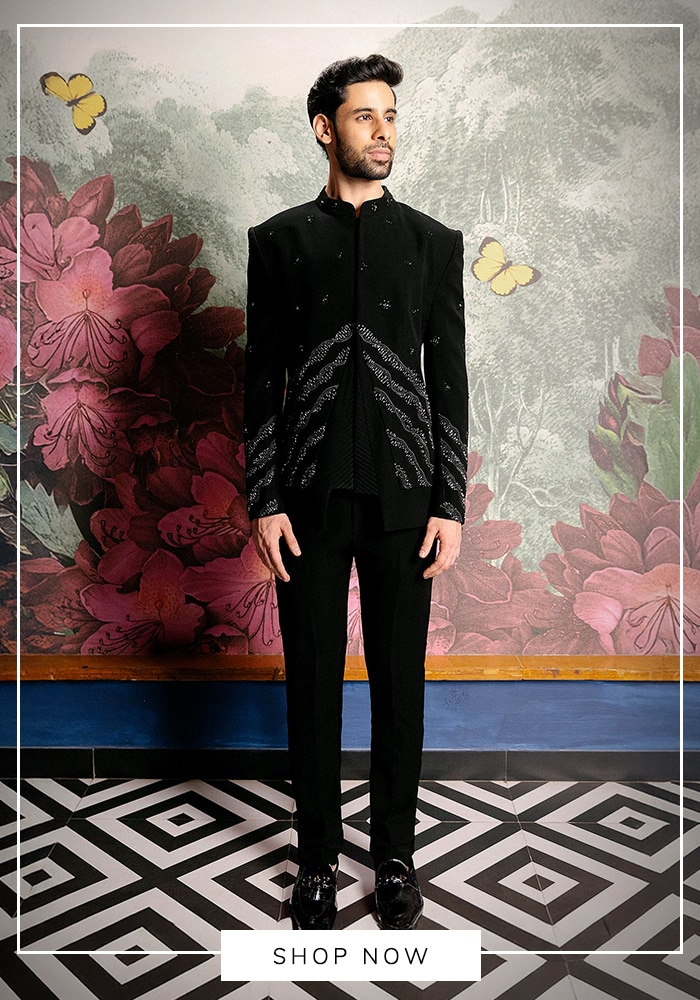 The Classic Black or Ivory Bandhgala 