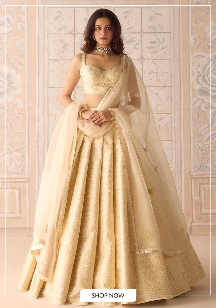 Brocade Lehenga Set