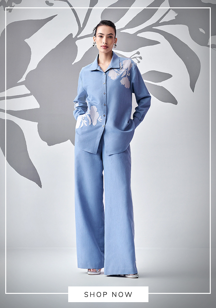 Aquamarine pant sets