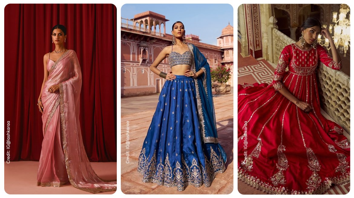 Designer Indian Wedding Dress Styles You'll Love