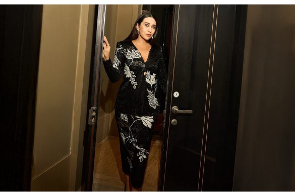 Karisma Kapoor’s Black Floral Outfit: A Statement Look