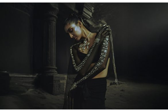 Evening Elegance, Reimagined Through Sculptural Draping