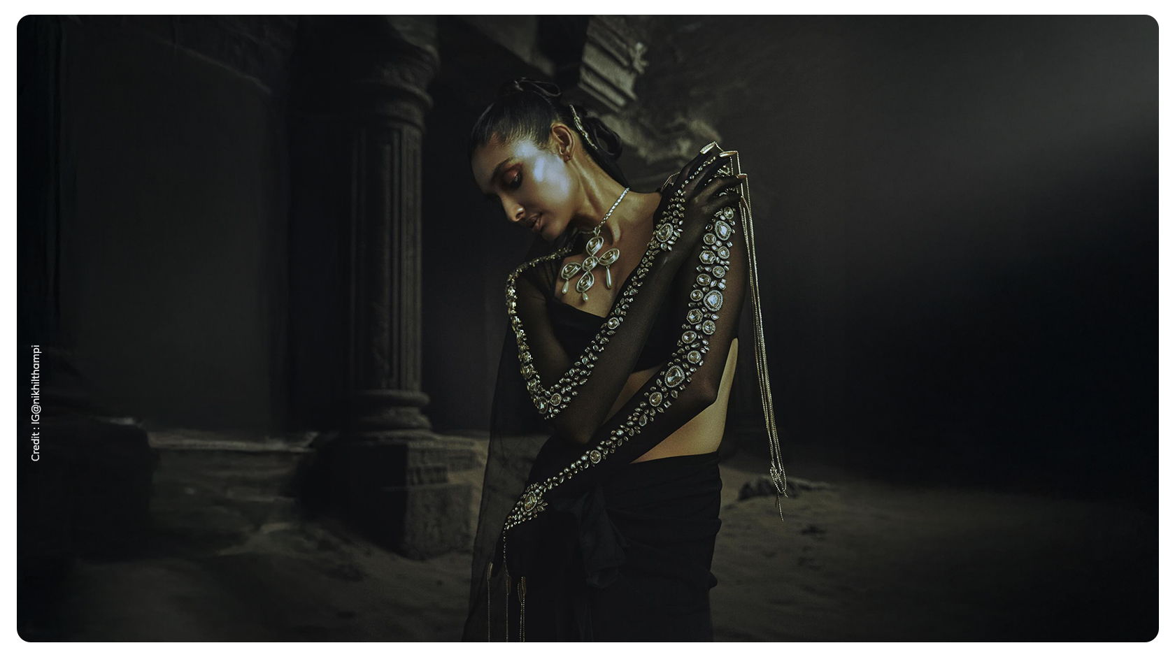 Evening Elegance, Reimagined Through Sculptural Draping