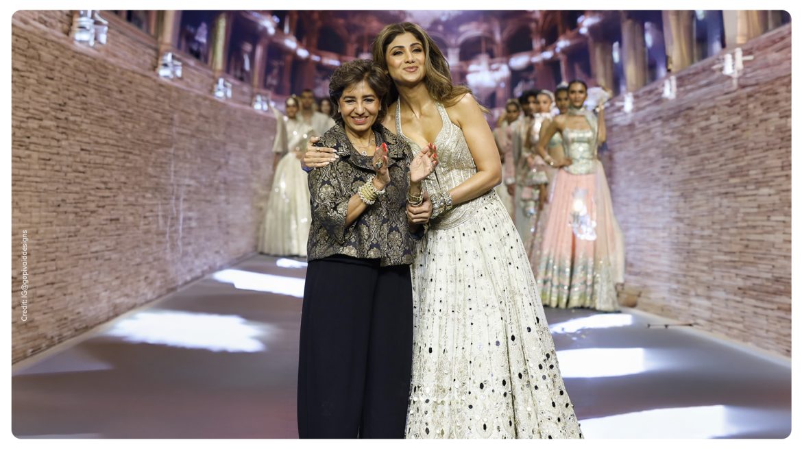 Gopi Vaid with Shilpa Shetty