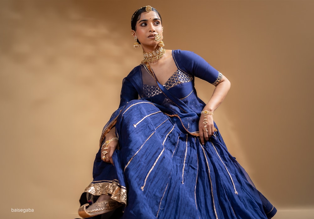 Baise Gaba designs specifically for the modern Indian woman. 