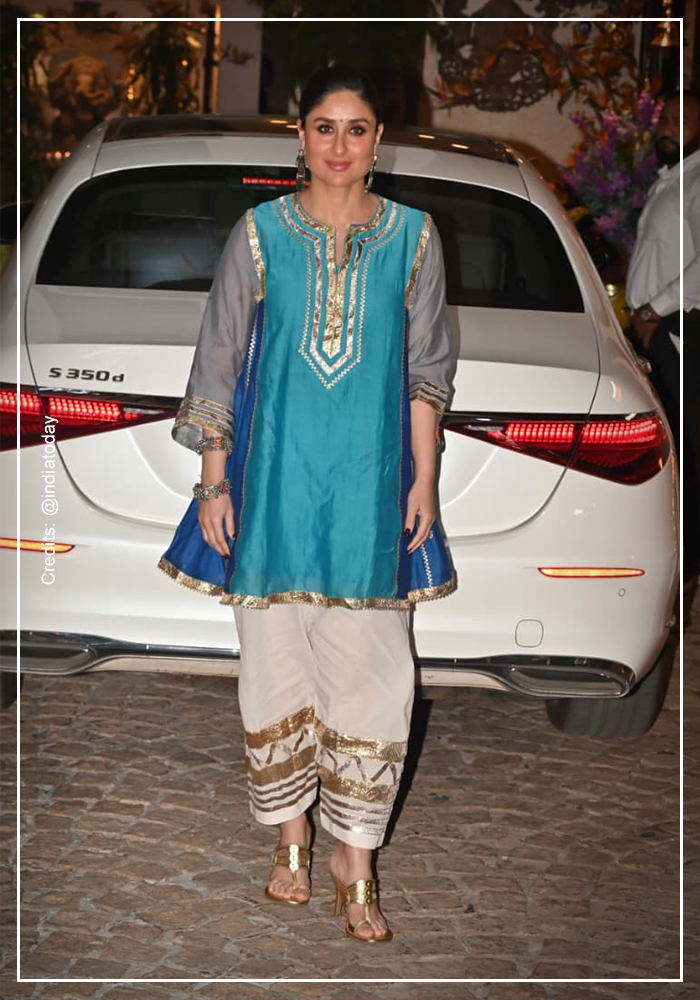 Kareena Kapoor Khan wearing Farshi salwar