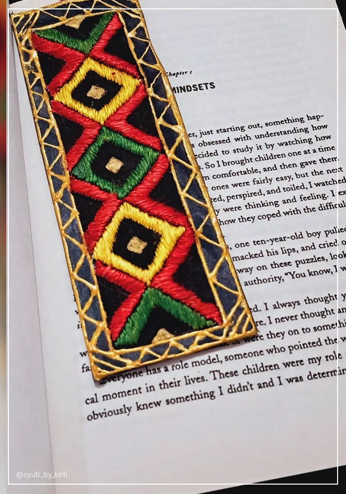 Phulkari embroidery work