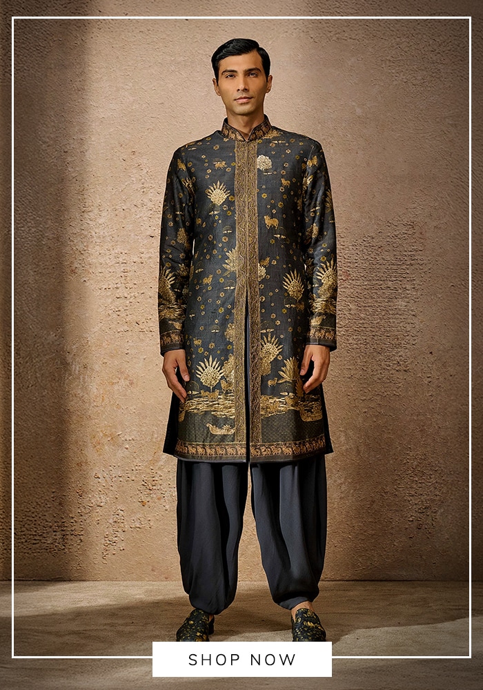 Pichwai sherwani