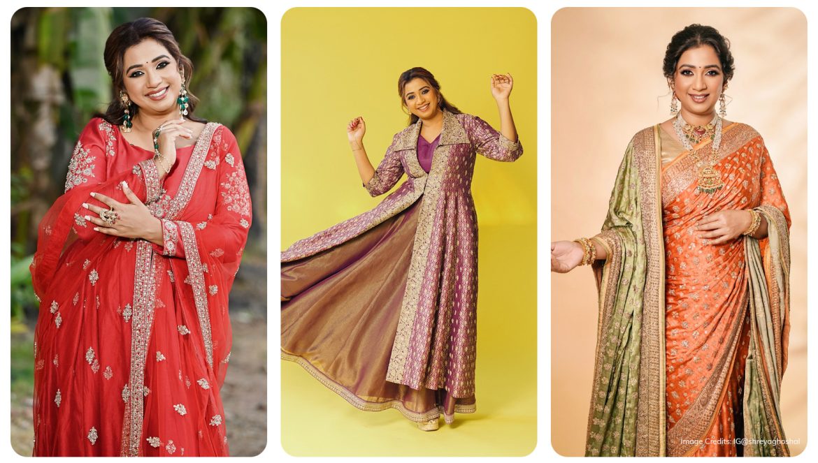 Shreya Ghoshal Indian ethnic wear