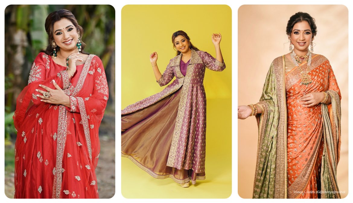 Shreya Ghoshal Indian ethnic wear