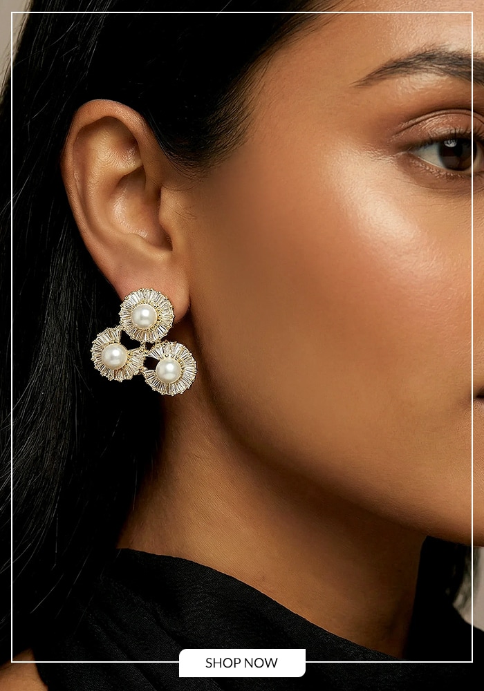 Stud earrings for corporate settings