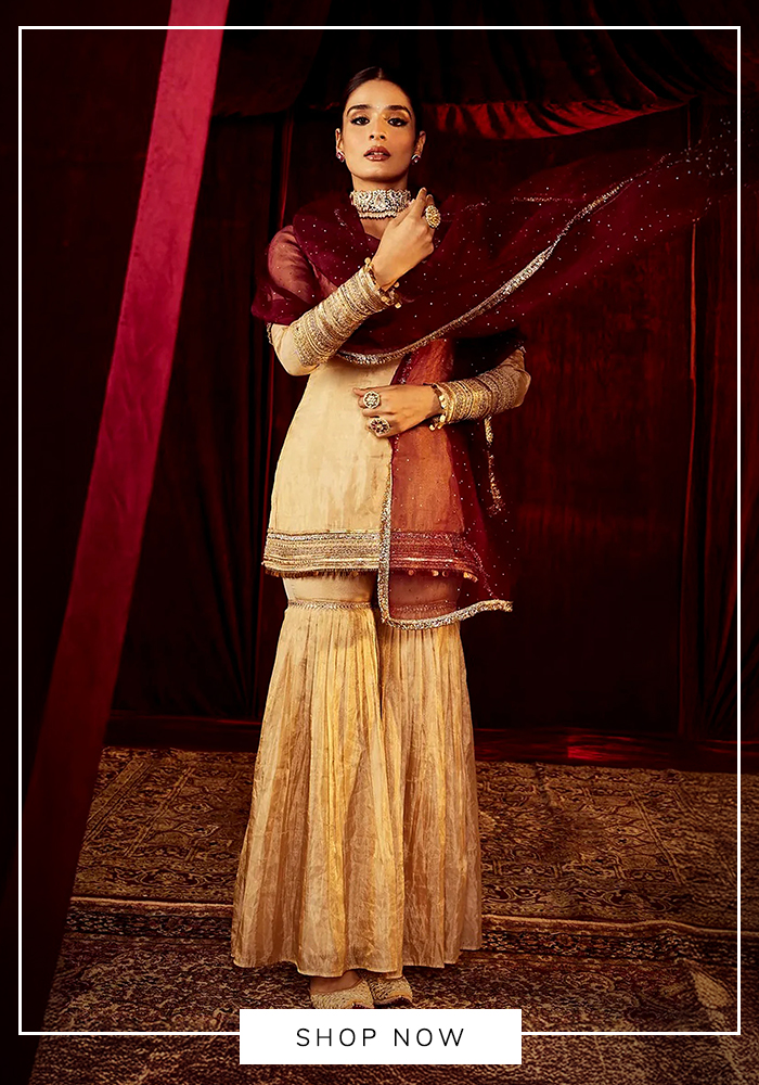 Sultana Kurta Sharara Set