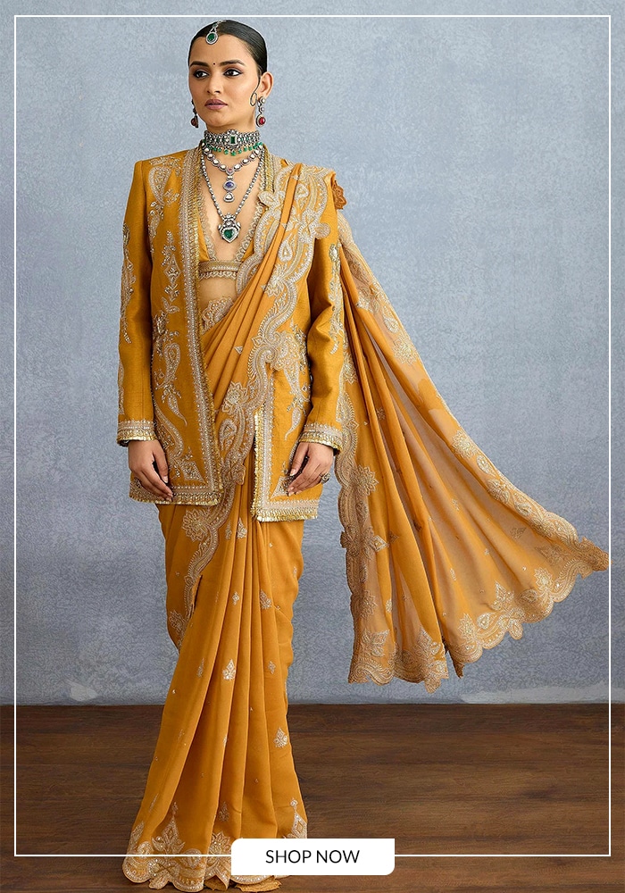 Sarees and Statement Drapes 