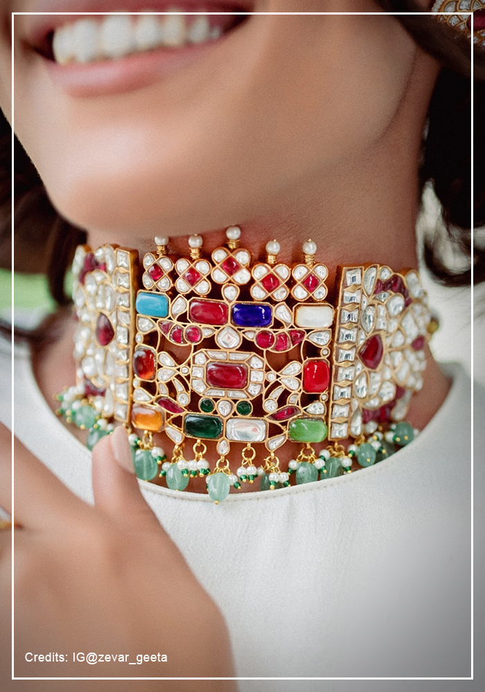 Zevar by Geeta choker