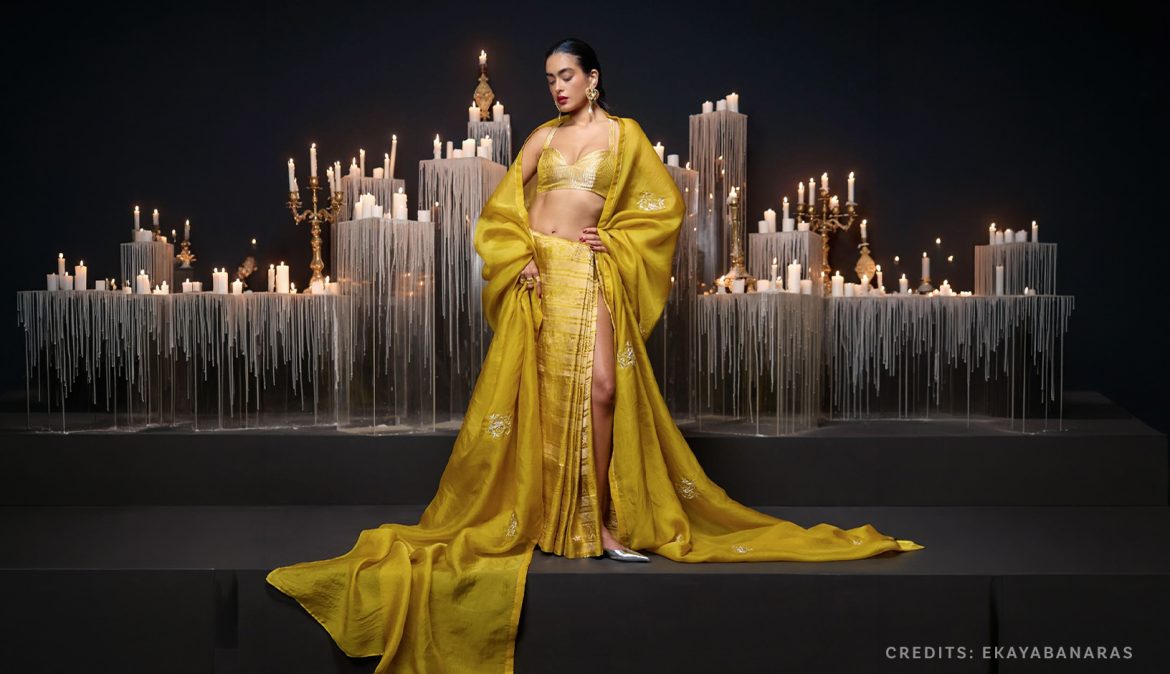 Match Saree Blouse Necklines to Your Face Shape