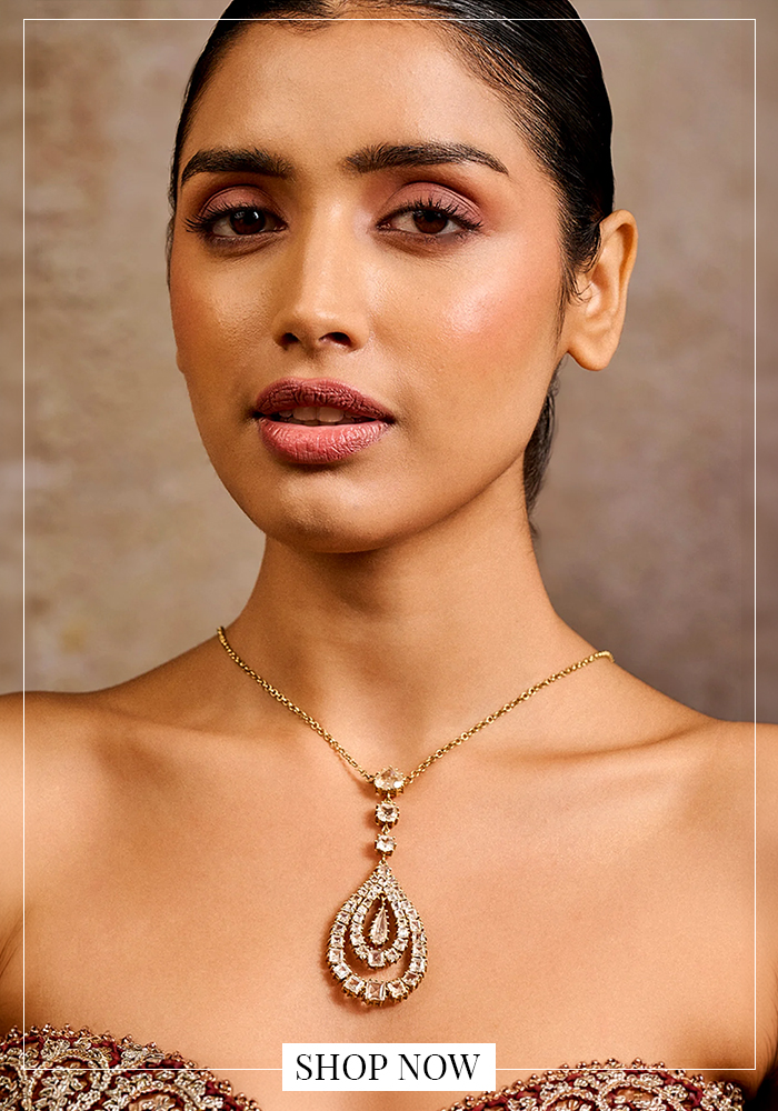 Delicate Diamond Pendants 