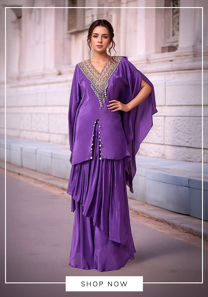 Kaftan Sets Are Made for Beachside Mehendis 