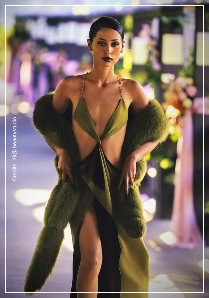 The Olive-Green Revenge Dress 