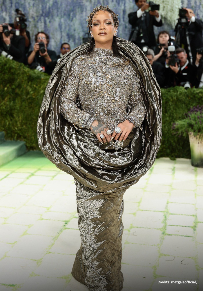 Rihanna in Maison Margiela