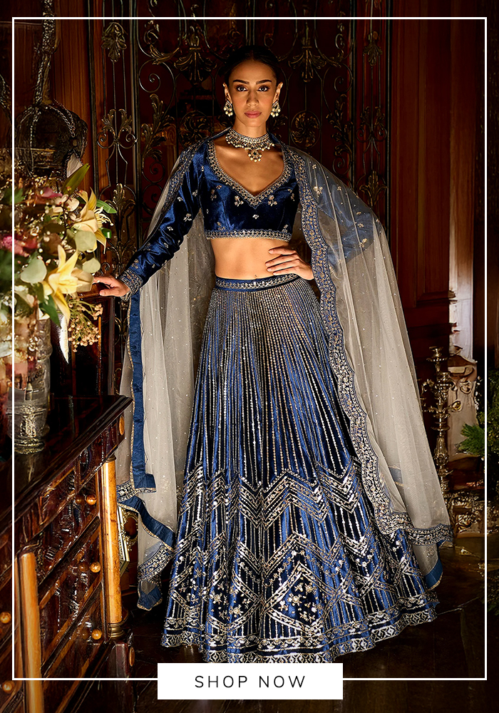 Velvet Lehengas