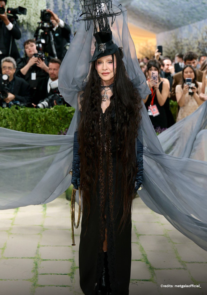 Madonna in Saint Laurent