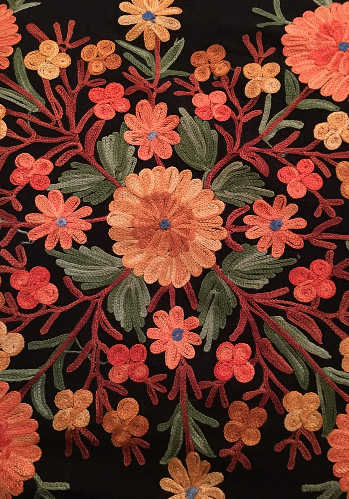 5. Kashmiri Crewel Embroidery 