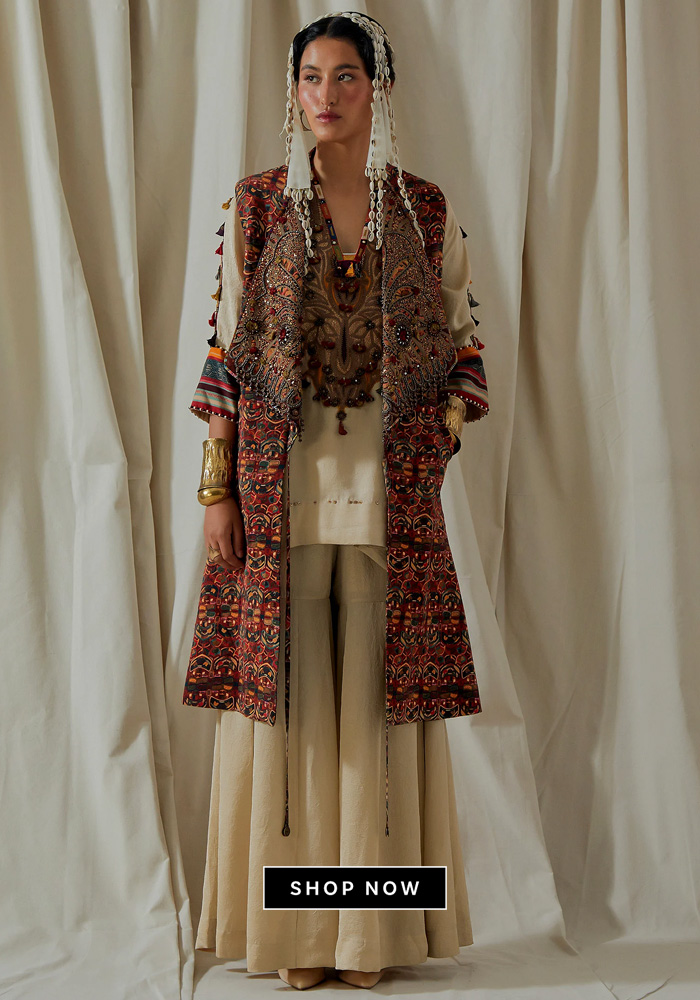 Jacket Kurta Sets and Layered Winter Dressing 