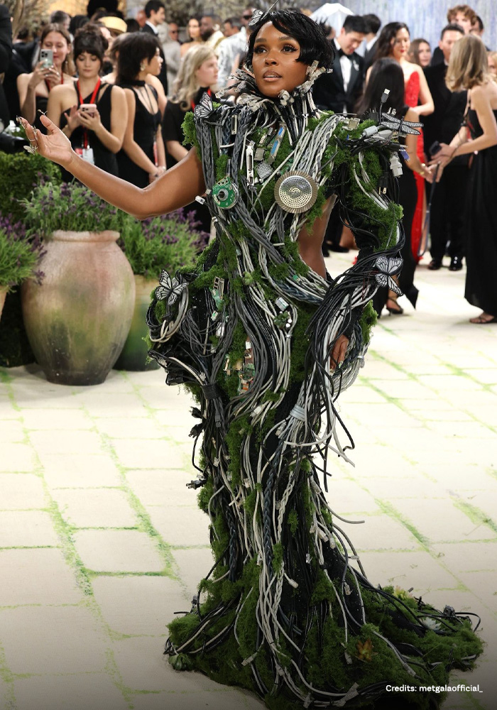 Janelle Monáe in Christian Siriano