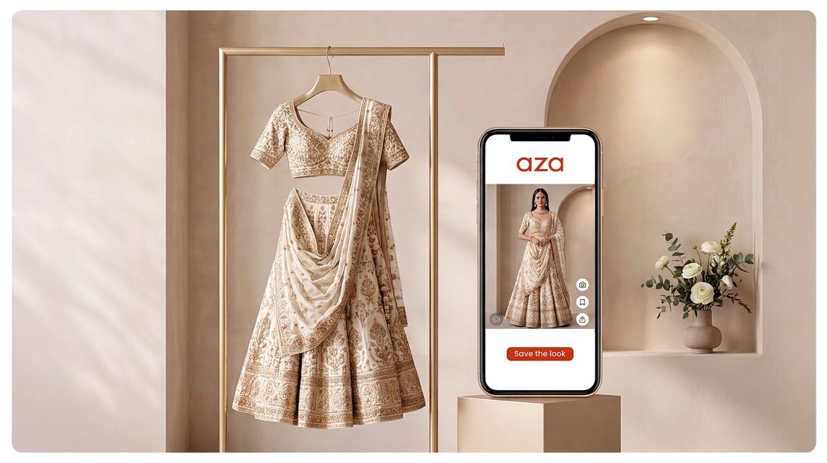 Aza's Virtual Try-On for Weddings