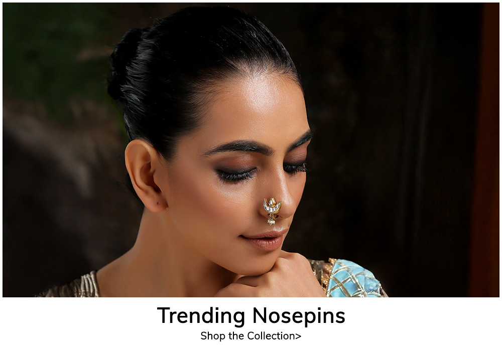 Trending nose pins at aza