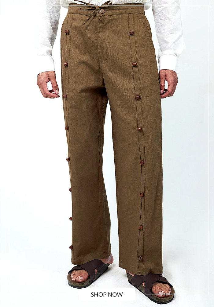 Brown and Light Pink
