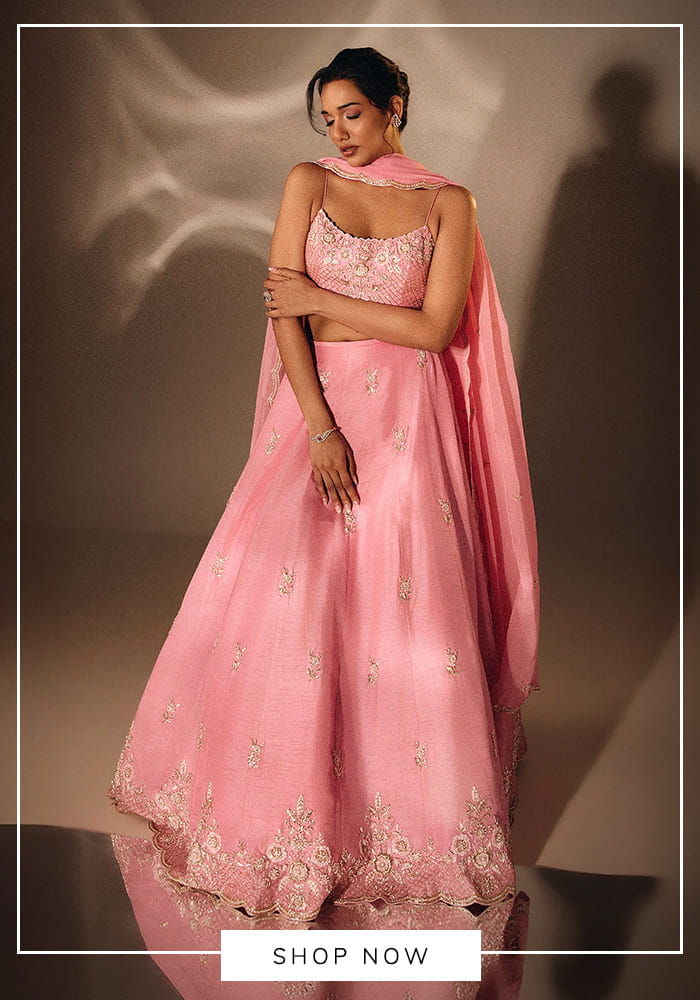Lightweight Lehenga Set by Disha Muchhala