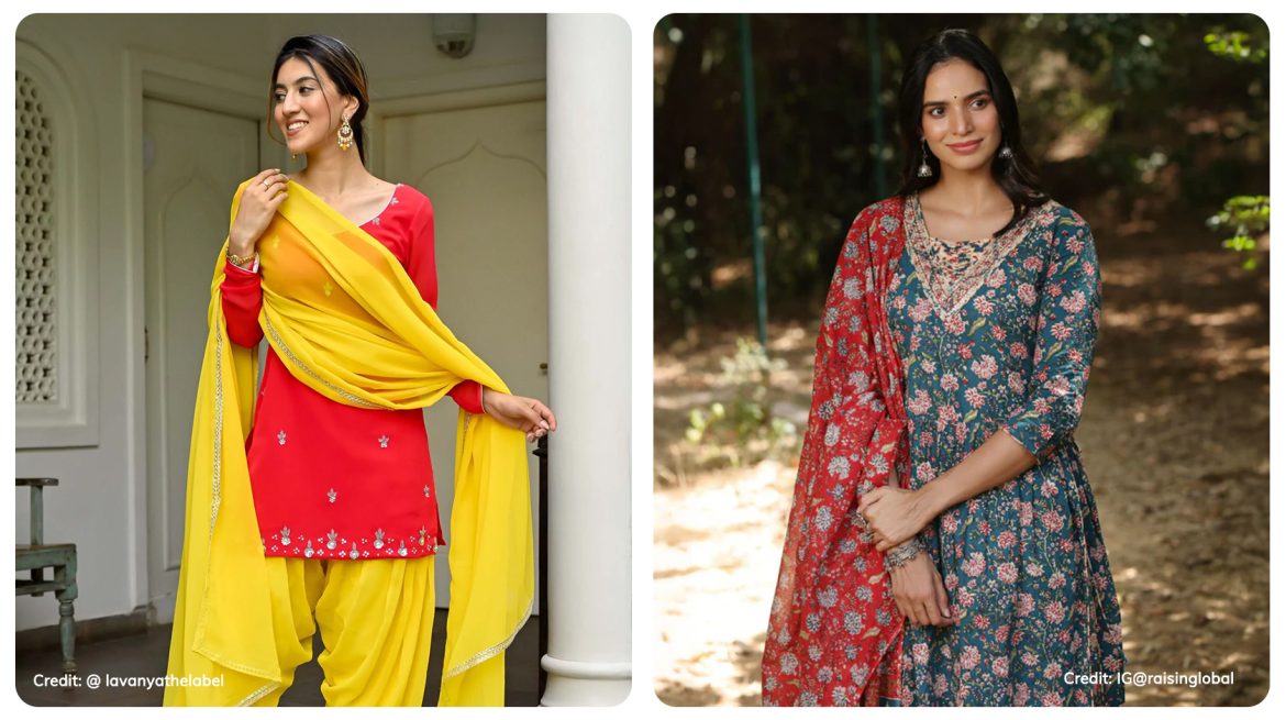 Colour Combinations for Salwar Suits