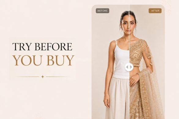 How to Find Your Perfect Bridal Lehenga Color With Aza’s Virtual Try-On
