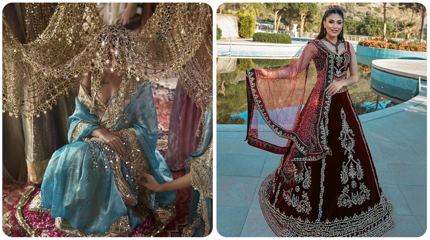 Saudi Henna Night Dresses