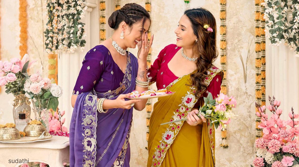 Reception Sarees for Brides