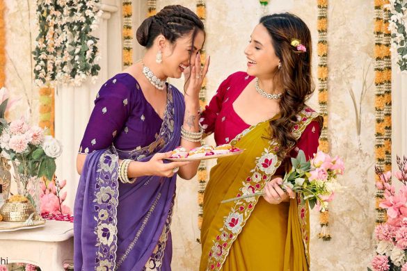 Reception Sarees for Brides