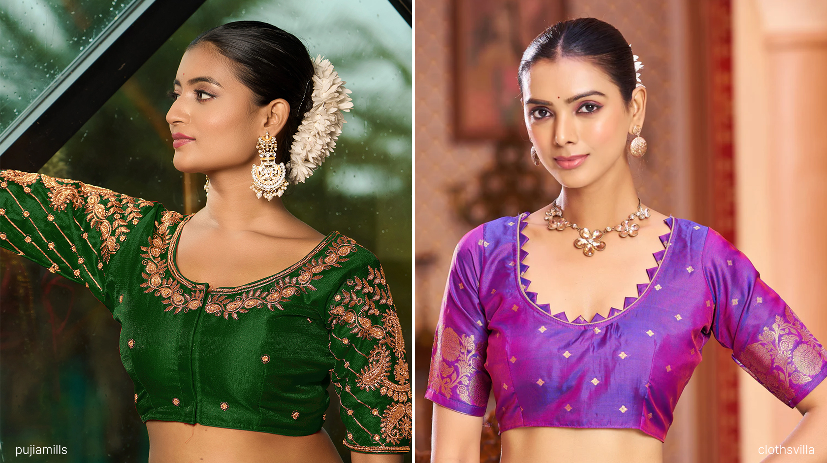 Stitched vs Unstitched Blouse