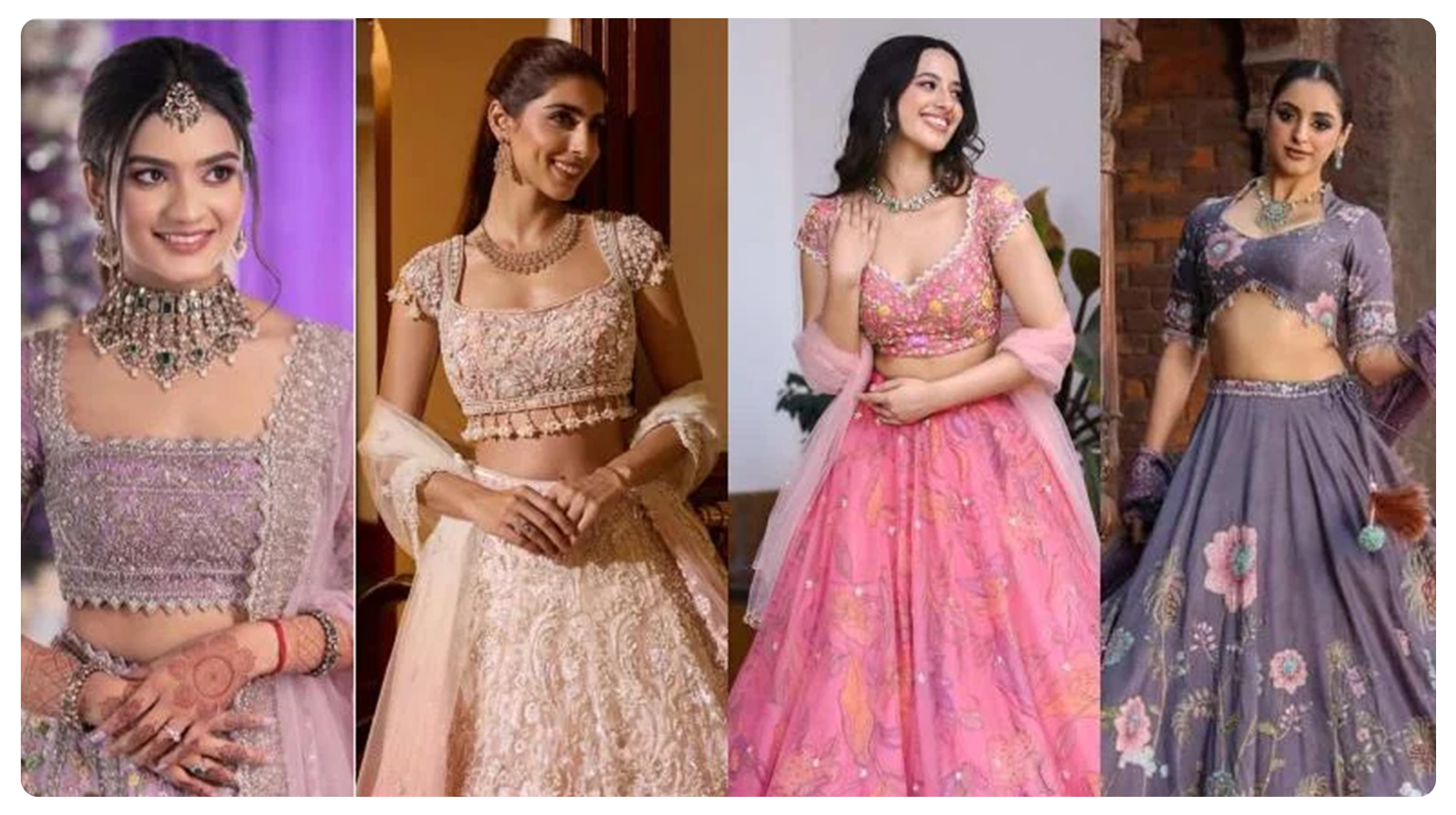 Lehenga Blouse Designs